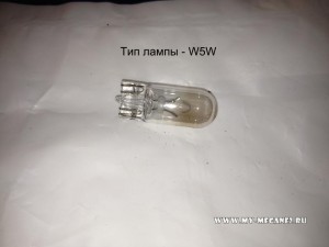 Замена ламп боковых указателей поворота Рено Меган 2